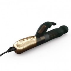   Dorcel Baby Rabbit 2.0 - akkubetriebener Vibrator mit Klitorisarm (schwarz-gold)