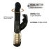 Dorcel Baby Rabbit 2.0 - Klitorismarvibrator (schwarz-gold)