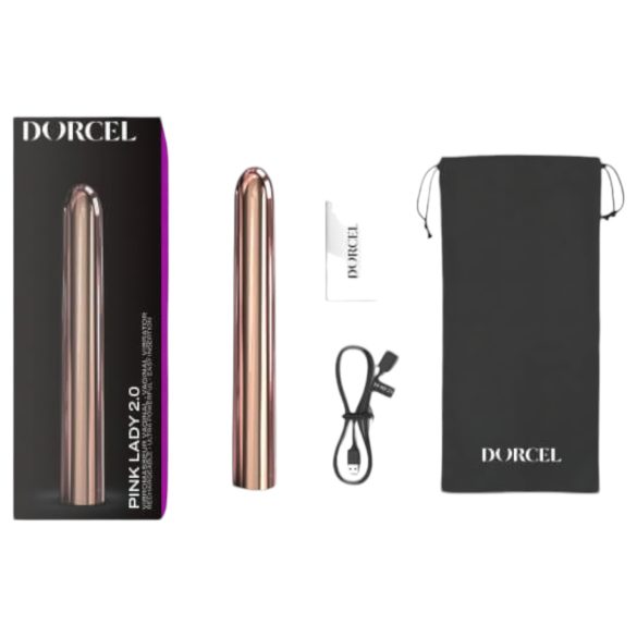 Dorcel Pink Lady 2.0 - Roségold Akku-Vibrator