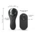 Dorcel Discreet Vibe - Akku-Clitvibrator, schwarz