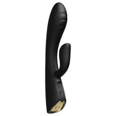   Dorcel Flexi Rabbit - akkubetriebener, heizbarer Klitoris-Vibrator (schwarz)