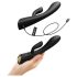 Dorcel Flexi Rabbit - Wärmender Klitorisstimulator-Vibrator (schwarz)