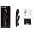 Dorcel Flexi Rabbit - Wärmender Klitorisstimulator-Vibrator (schwarz)