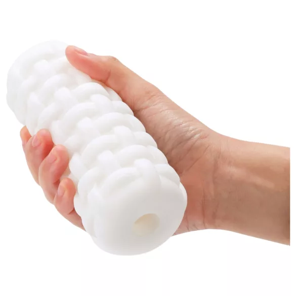 Dorcel Cup Tight - Masturbator für Männer mit perlenbesetztem Kanal (weiß)
