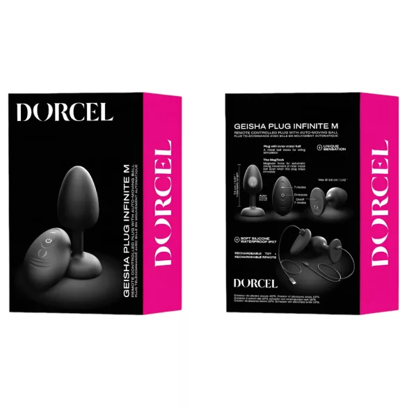 Dorcel - Kugel Fernbedienung Analvibrator M - (schwarz)