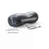 Dorcel Blowjoy Vibe - Saug- und Vibrations-Masturbator mit Akku (grau)
