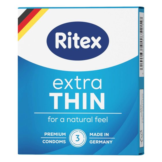 RITEX Extra Thin - Extra dünnwandige Kondome (3 Stück)