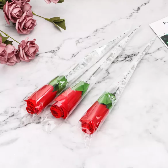 Panty Rose - String im Rosenstil - Rot (S-L)