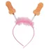 Penis-Stirnband (rosa-natur)