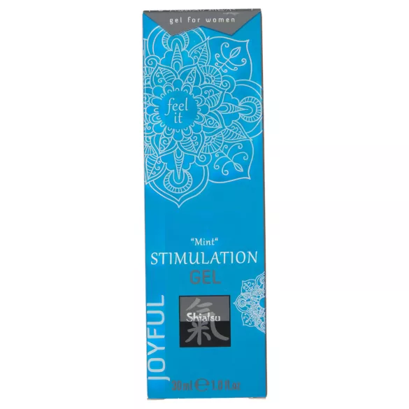 HOT Shiatsu Joyful - stimulierende Creme für Frauen - Minze (30ml)