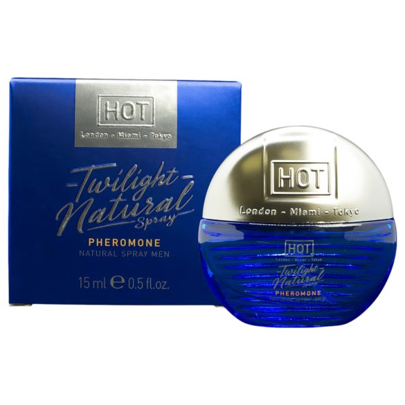 HOT Twilight Natural - Herren Pheromon Parfüm (15ml) - Duftfrei