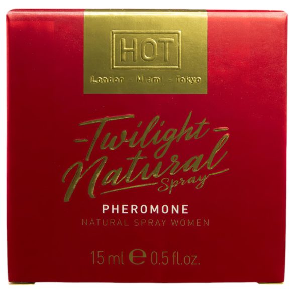 HOT Twilight Natural - Pheromon Parfum für Frauen (15ml) - Duftneutral