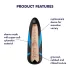 Satisfyer Sleeve Tri Delights - Masturbatoren-Einsatz