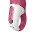Satisfyer Petting Hippo - wiederaufladbarer, wasserdichter Vibrator (rosa)