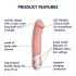 Satisfyer Master - Wasserdichter Akku-Vibrator (Natürlich)
