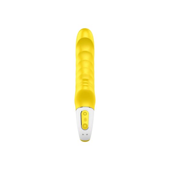 Satisfyer Yummy Sunshine - wasserdichter, akkubetriebener G-Punkt Vibrator (gelb)