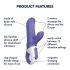 Satisfyer Magic Bunny - Wasserdichter Klitorisstimulator (Blau)