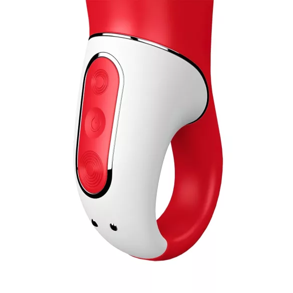 Satisfyer Power Flower - wiederaufladbarer, wasserdichter Vibrator (rot)