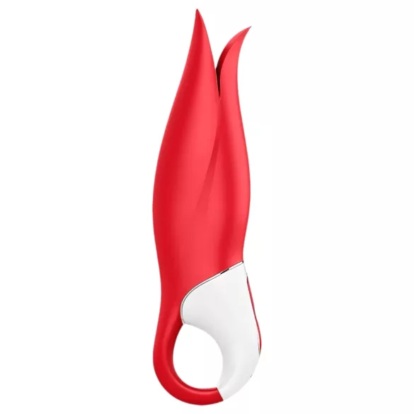 Satisfyer Power Flower - wiederaufladbarer, wasserdichter Vibrator (rot)