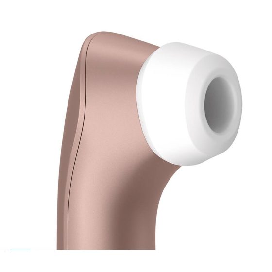 Satisfyer Pro 2+ - wiederaufladbarer Klitoris-Stimulator Vibrator (braun)