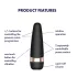 Satisfyer Pro 3+ - Wasserdicht, Akku-Klitorisstimulator (schwarz)