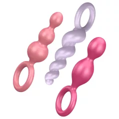 Satisfyer Booty Call - Bunte Analplug-Sets (3-teilig)