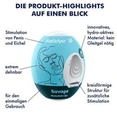 Satisfyer Egg Savage - Masturbations-Ei (1 Stück)