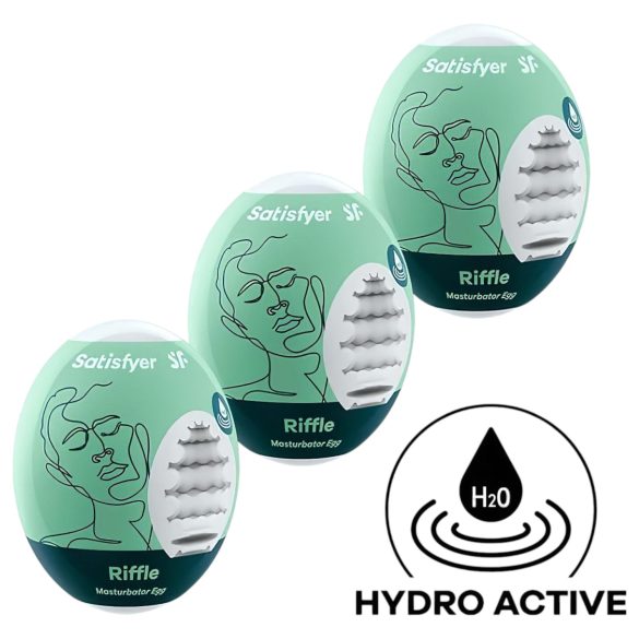 Satisfyer Ei Riffle - Eier Masturbator Set (3 Stück)