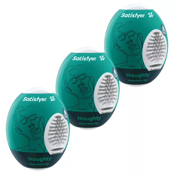 Satisfyer Egg Naughty - Masturbator-Ei Set (3 Stück)