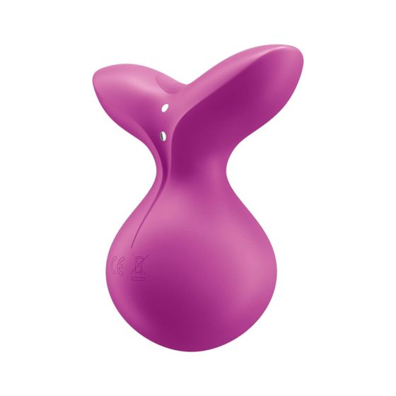 Satisfyer Viva la Vulva 3 - aufladbarer, wasserdichter Klitoris-Vibrator (Violett)