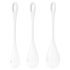 Satisfyer Yoni Power 1 - Weißes Geisha-Kugel-Set (3-teilig)