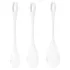 Satisfyer Yoni Power 1 - Geisha-Kugel Set - Weiß (3-teilig)