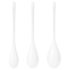 Satisfyer Yoni Power 1 - Weißes Geisha-Kugel-Set (3-teilig)