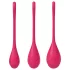 Satisfyer Yoni Power 1 - Geishakugel-Set - Rot (3-teilig)