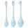 Satisfyer Yoni Power 2 - blauer Liebeskugel-Set (3-teilig)