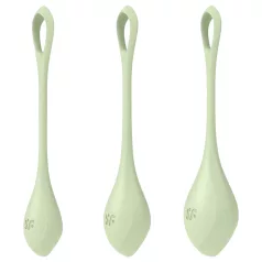Satisfyer Yoni Power 2 - grün - 3tlg. Liebeskugeln-Set