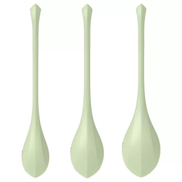 Satisfyer Yoni Power 2 - grün - 3tlg. Liebeskugeln-Set