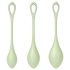Satisfyer Yoni Power 2 - Ben Wa Kugel Set - Grün (3-teilig)