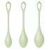 Satisfyer Yoni Power 2 - grün - 3tlg. Liebeskugeln-Set