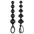 Satisfyer Love Beads - Perlen-Analdildo-Set (Schwarz)