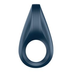   Satisfyer Rocket Ring - wasserdichter, wiederaufladbarer, vibrierender Penisring (grau-blau)