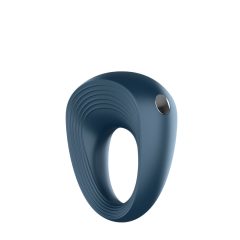   Satisfyer Power Ring - wasserdichter, wiederaufladbarer, vibrierender Penisring (grau)