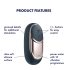 Satisfyer Dark Desire - Akku-Klitorisstimulator (schwarz)