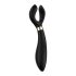 Satisfyer Endless Fun - wiederaufladbarer, wasserdichter Paarvibrator (schwarz)