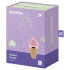 Satisfyer Sweet Treat - Akku-Cocktail-Rotationsvibrator (pink-braun)