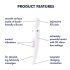 Satisfyer Wand-er Woman - Wasserfester Massage-Vibrator (Weiß)