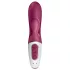 Satisfyer Hot Bunny - App-gesteuerter, wärmender Vibrator mit Klitorisarm (rot)