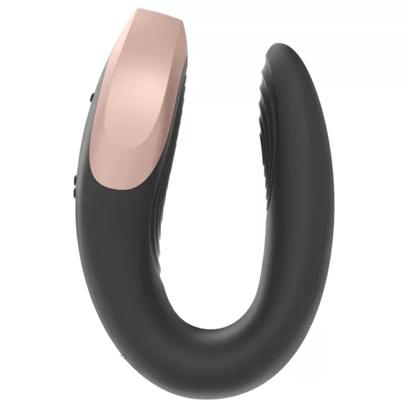 Satisfyer Double Love - intelligenter, kabelloser Paarvibrator (schwarz)