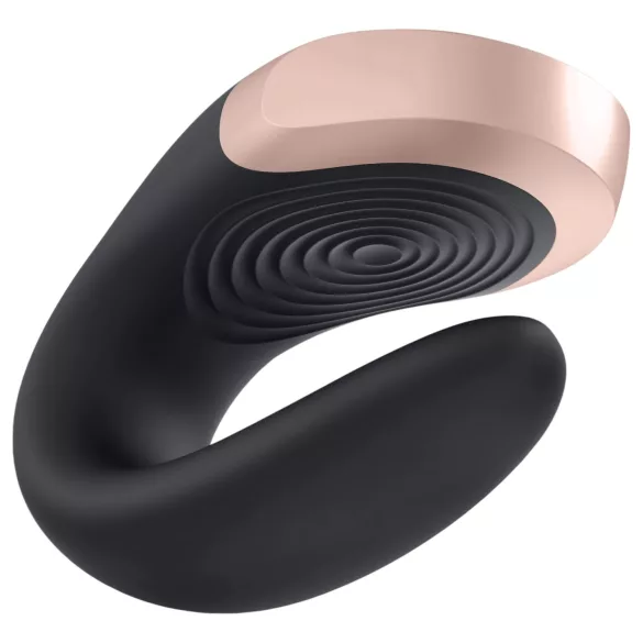 Satisfyer Double Love - intelligenter, kabelloser Paarvibrator (schwarz)