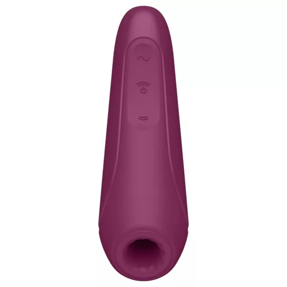 Satisfyer Curvy 1+ - intelligentes Luftwellen-Klitorisstimulator (rot)